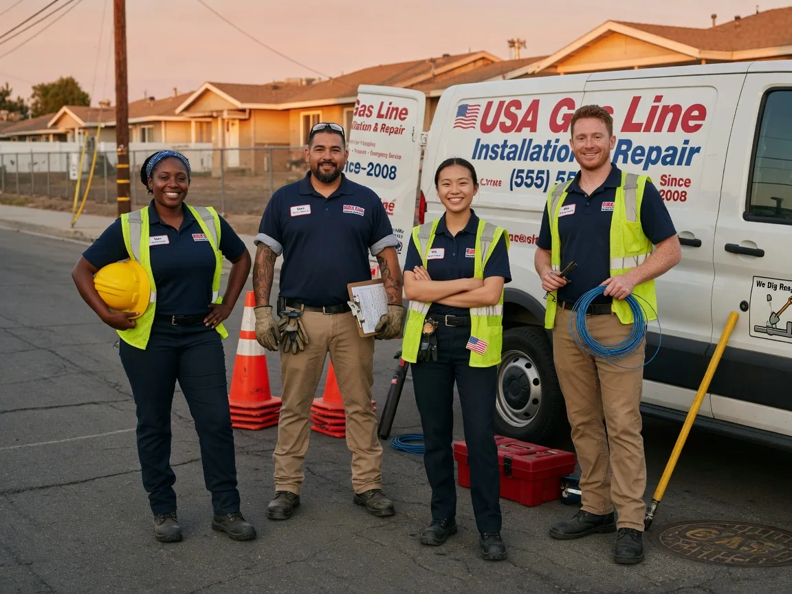 Gas Line Installation company in Goodyears Bar, CA